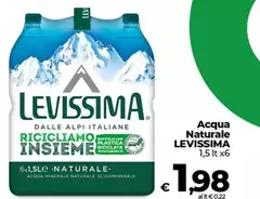Levissima - Acqua Naturale Levissima - Acqua Naturale