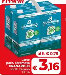 Granarolo - Latte Parz. Scremato