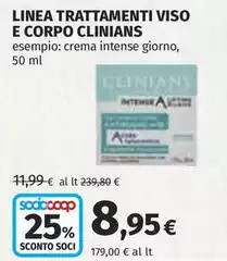 Clinians - Linea Trattamenti Viso E Corpo