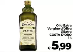 Costa d'Oro - Olio Extra Vergine D'Oliva Costa d'Oro - Olio Extra Vergine D'Oliva