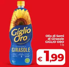 Giglio oro - Olio Di Semi Di Girasole