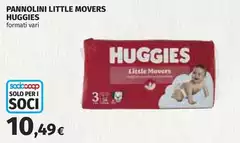 Huggies - Pannolini Little Movers