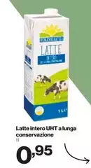 Latte Intero UHT A Lunga Conservazione Latte Intero UHT A Lunga Conservazione