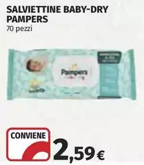 Pampers - Salviettine Baby-Dry Pampers - Salviettine Baby-Dry