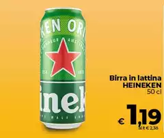 Heineken - Birra In Lattina