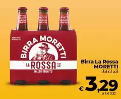 Moretti - Birra La Rossa
