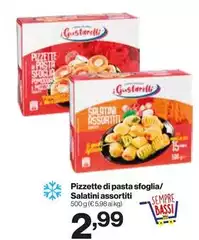 Bassi - Pizzette Di Pasta Sfoglia/ Salatini Assortiti