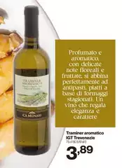 Trevenezie - Tramine Aromatico IGT