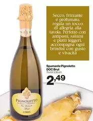 Pignoletto - Spumante  DOC Brut