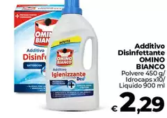 Omino Bianco - Additivo Disinfettante