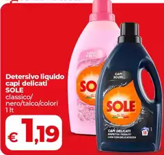 Sole - Detersivo Liquido Capi Delicati
