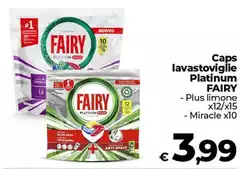 Fairy - Caps Lavastoviglie Platinum