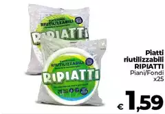 Piatti Riutilizzabili