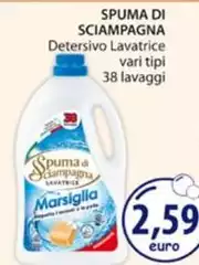Spuma di Sciampagna - Detersivo Lavatrice
