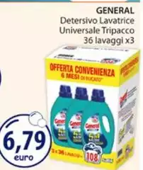 General - Detersivo Lavatrice Universale Tripacco
