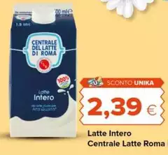 Centrale del latte di roma - Latte Intero