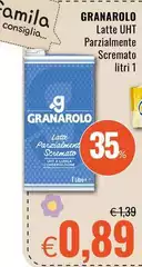 Granarolo - Latte UHT Parzialmente Scremato