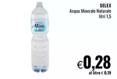 Selex - Acqua Minerale Naturale Selex - Acqua Minerale Naturale