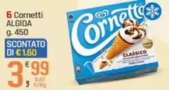 Algida - 6 Cornetti