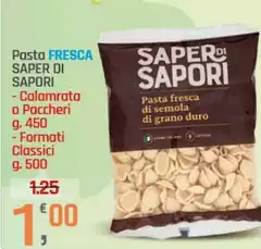 Saper di sapori - Pasta Fresca