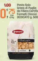 Solo - Pasta  Grano Di Puglia Da Filiera Certifica
