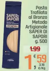 Saper di sapori - Pasta Trafilata Al Bronzo Metodo Artigianale