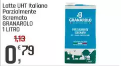 Granarolo - Latte UHT Italiano Parzialmente Scremato Granarolo - Latte UHT Italiano Parzialmente Scremato