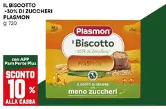 Plasmon - Il Biscotto -30% Di Zuccheri
