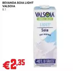 Valsoia - Bevanda Soia Light