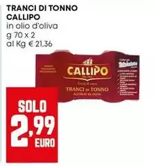 Callipo - Tranci Di Tonno Callipo - Tranci Di Tonno