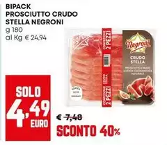 Negroni - Bipack Prosciutto Crudo Stella