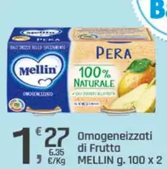 Mellin - Omogeneizzati Di Frutta
