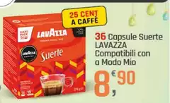 Lavazza - 36 Capsule Suerte Compatibili Con A Modo Mio