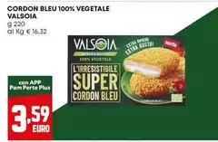 Valsoia - Cordon Bleu 100% Vegetale