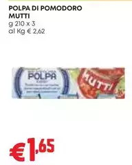 Mutti - Polpa Di Pomodoro