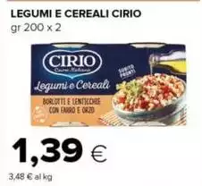 Cirio - Legumi E Cereali Cirio - Legumi E Cereali