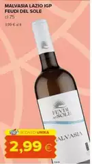 Feudi del sole - Malvasia Lazio IGP Feudi del sole - Malvasia Lazio IGP