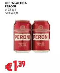 Peroni - Birra Lattina