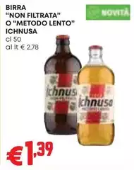 Ichnusa - Birra "non Filtrata" O "Metodo Lento"