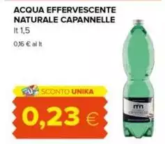 Acqua Effervescente Naturale