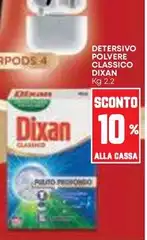 Dixan - Detersivo Polvere Classico