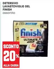 Finish - Detersivo Lavastoviglie Gel