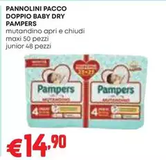 Pampers - Pannolini Pacco Doppio Baby Dry