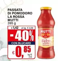 Mutti - Passata Di Pomodoro La Rossa