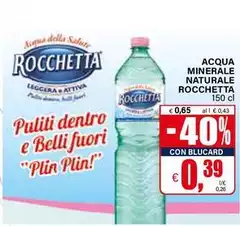 Rocchetta - Acqua Minerale Naturale
