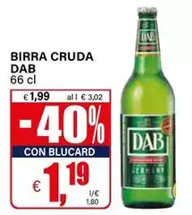 Dab - Birra Cruda Dab - Birra Cruda