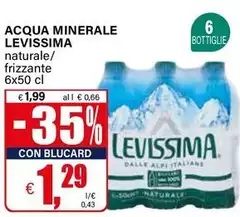 Levissima - Acqua Minerale Naturale