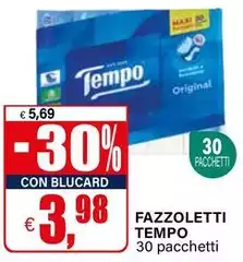 Tempo - Fazzoletti Tempo - Fazzoletti