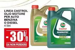 Castrol - Linea Olio Motore Per Auto Benzina O Diesel