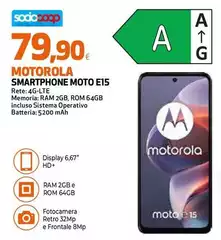 Motorola - Smartphone Moto E15